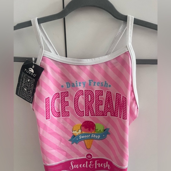 Girls Ice Cream Swimsuit - Picture 4 of 5